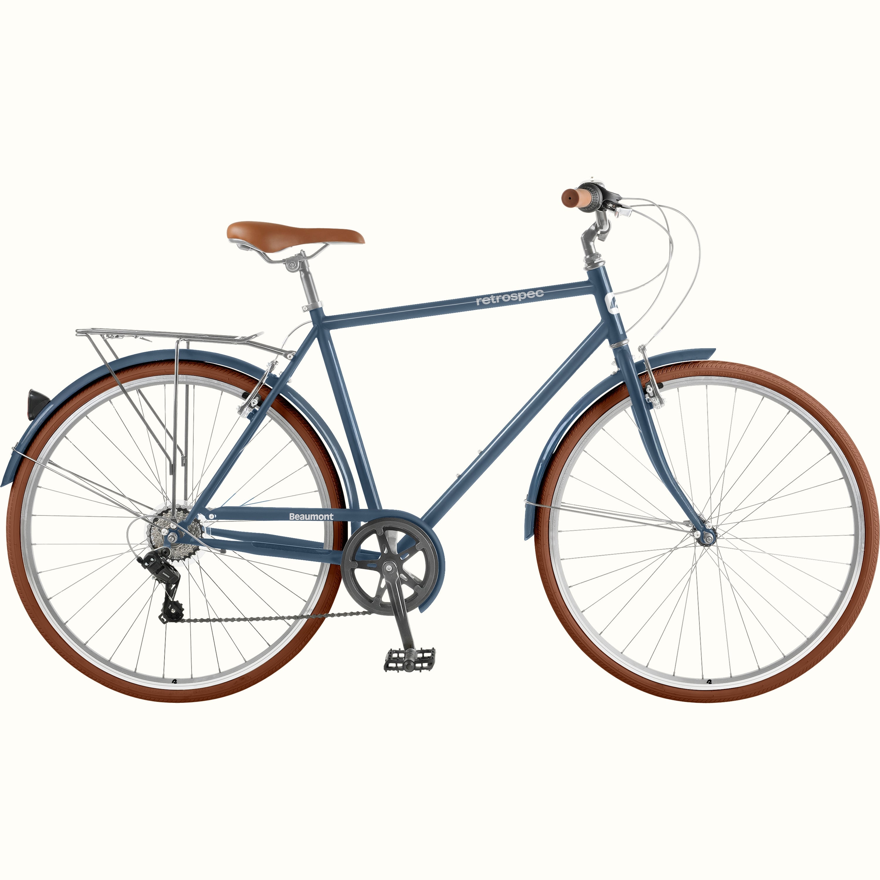 Beaumont City Bike | 7 Speed Step-Over Bike | retrospec