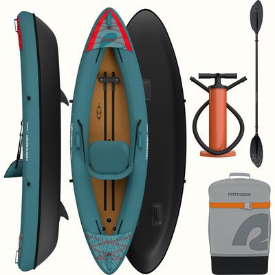 Coaster Inflatable Kayak - Single/Tandem | Aegean Tide Single