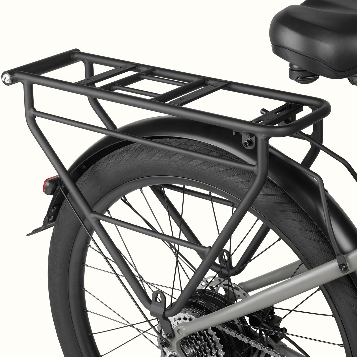 Haul Wide Electric Bike Rear Rack | Black
