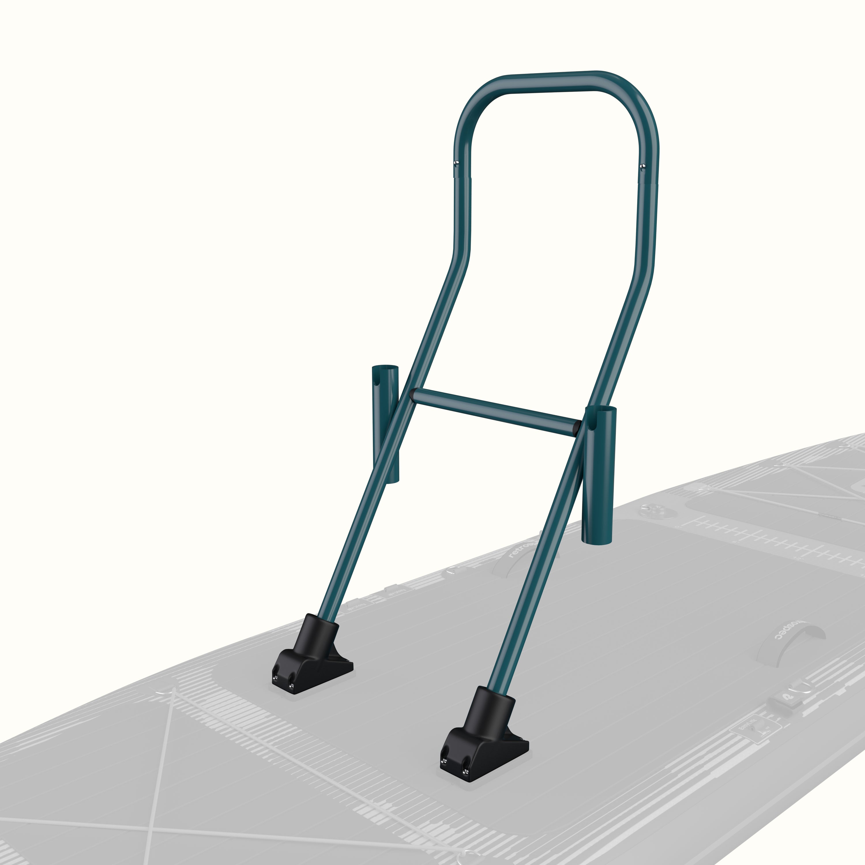 Retrospec June Fishing Rod Holder & Tackle Rack | Color: River Blue