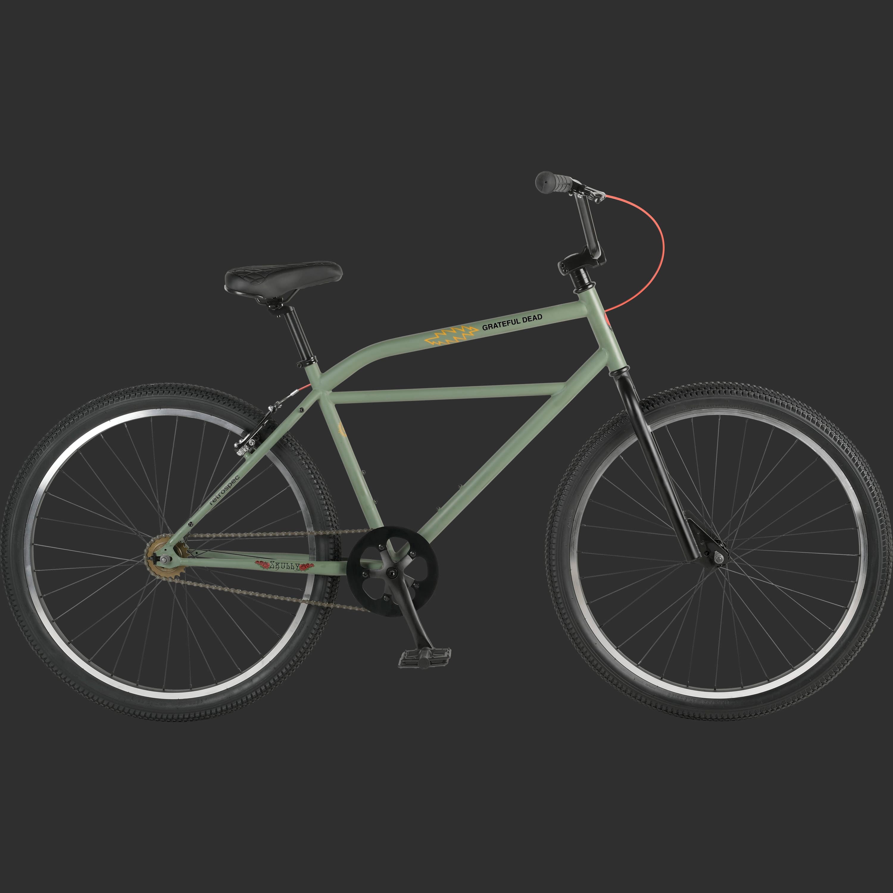 Sully Klunker Bike Single Speed Grateful Dead retrospec