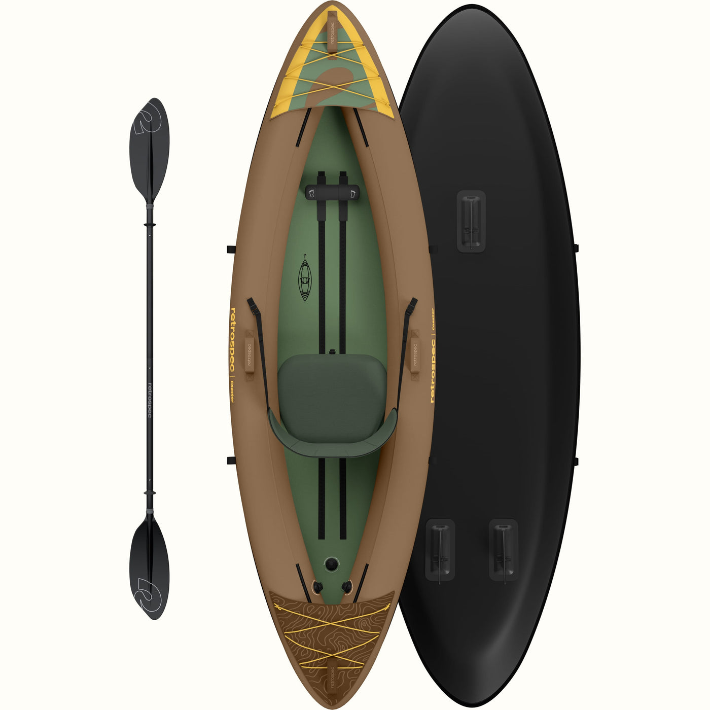 Coaster Inflatable Kayak - Single/Tandem | Wild Spruce Single