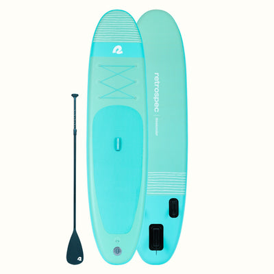Weekender Inflatable Paddle Board 10' | Seafoam Stripes