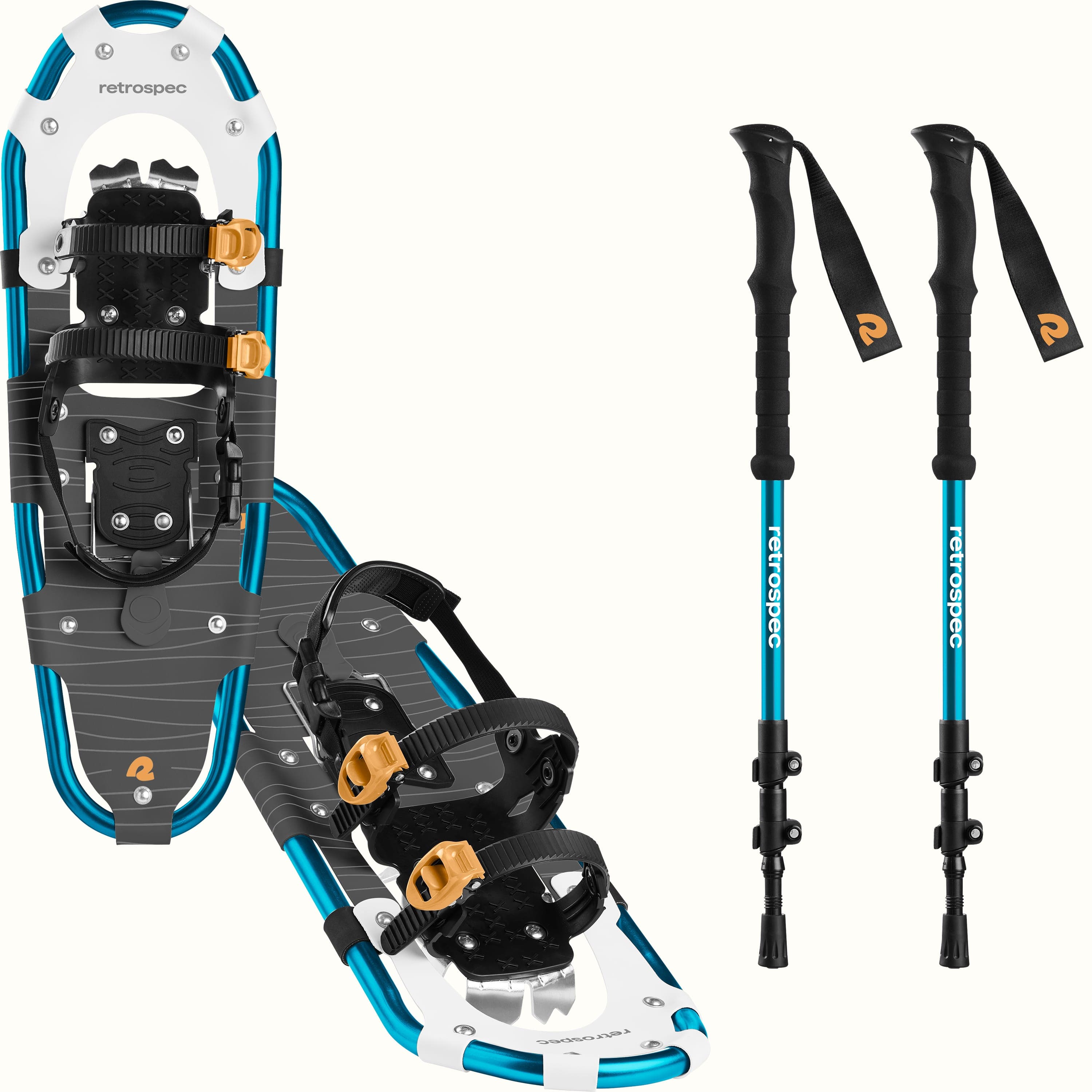 Drifter Snowshoe Bundle With Trekking Poles | Retrospec