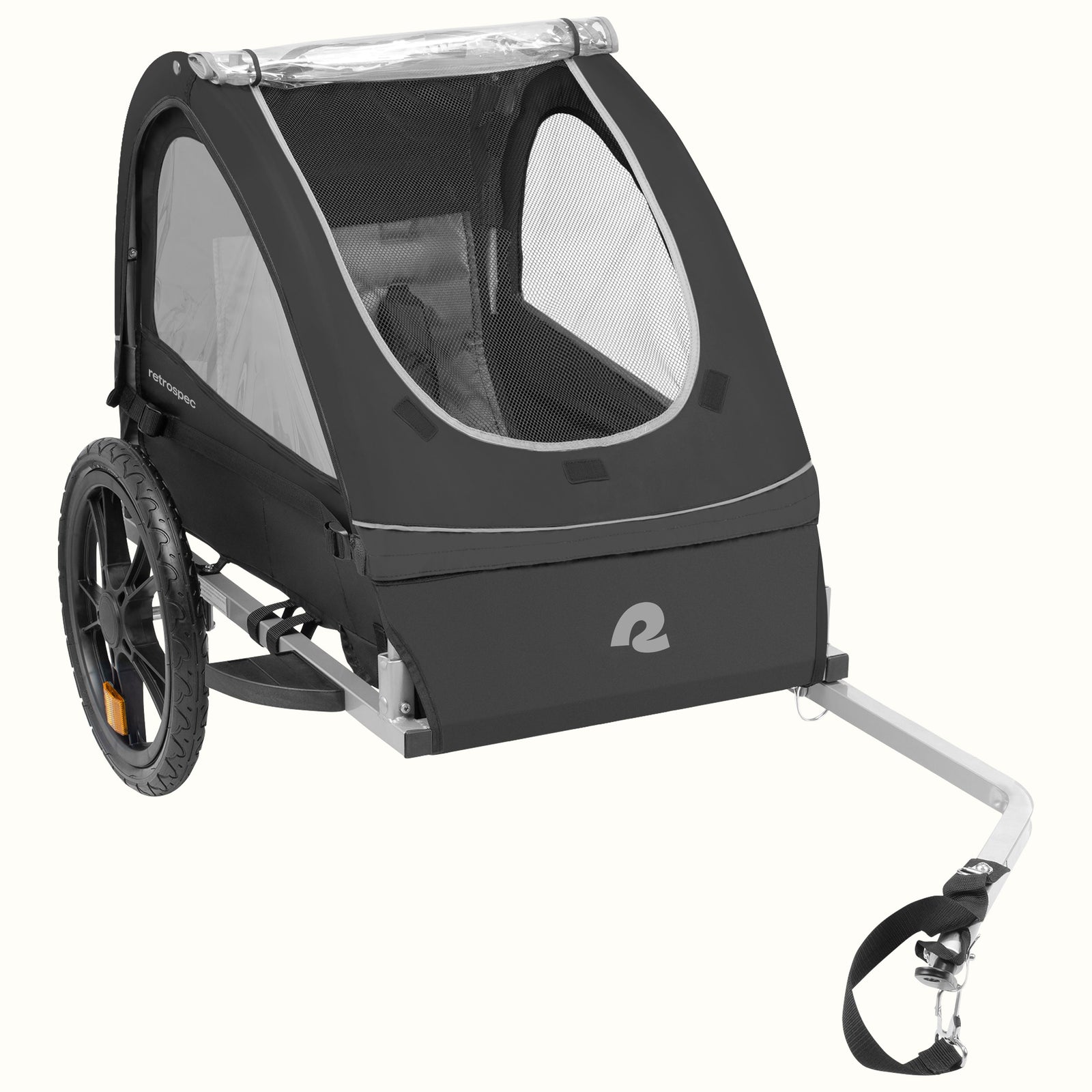 Rover Kids' Bike Trailer - Single/Double | Black