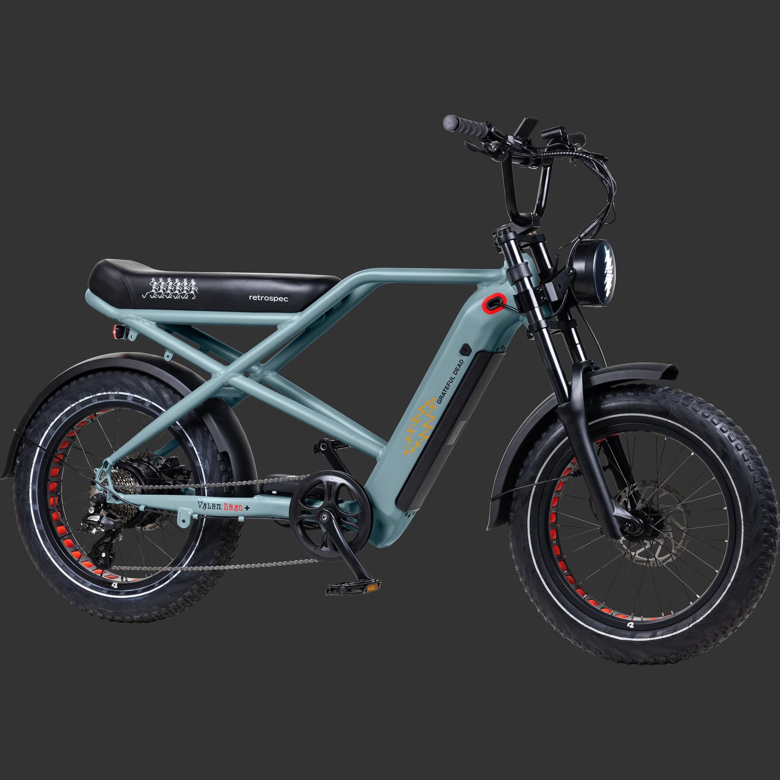 Valen Rev+ Fat Tire Electric Bike - Grateful Dead Valen Rev+ Fat Tire Electric Bike - Grateful Dead