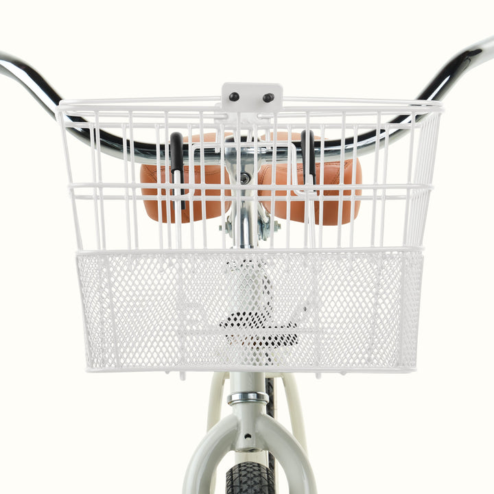 Apollo Steel Bike Basket | White (Legacy)