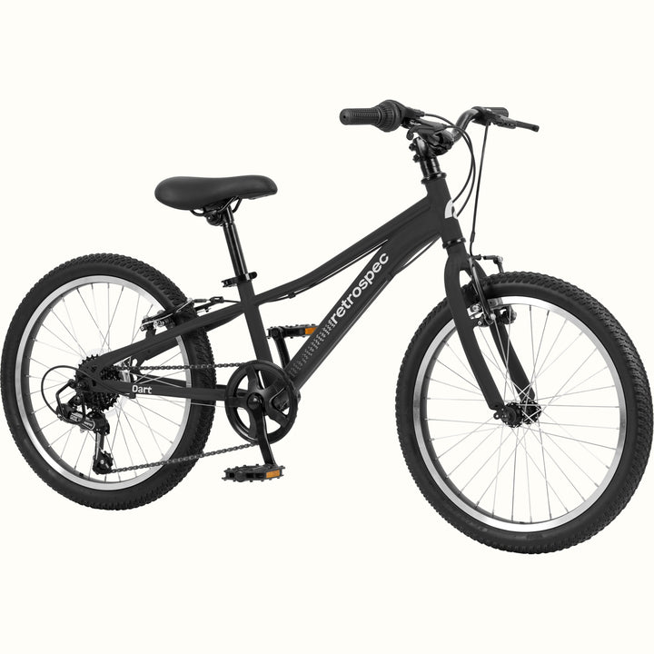 Dart 20” Kids’ Bike 7-Speed (6-8 years) | Matte Black