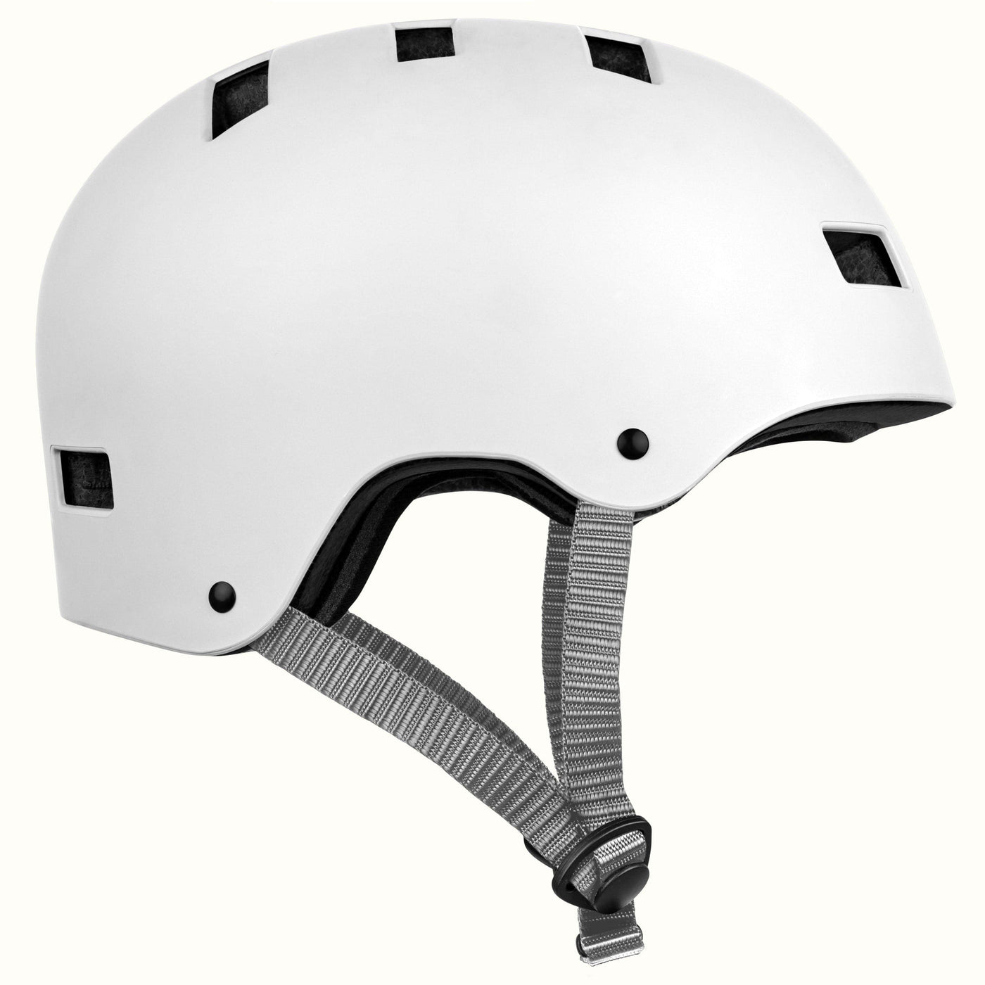 Dakota Youth Bike & Skate Helmet | One Size: 51-54cm Matte White