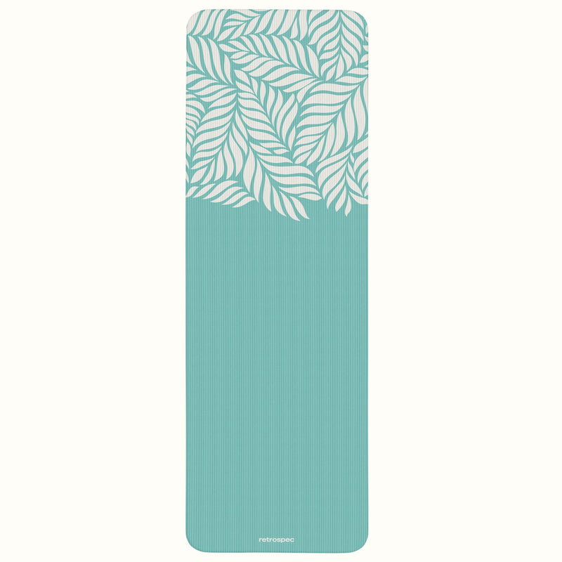 Solana Yoga Mat | Blue Lagoon Half Inch