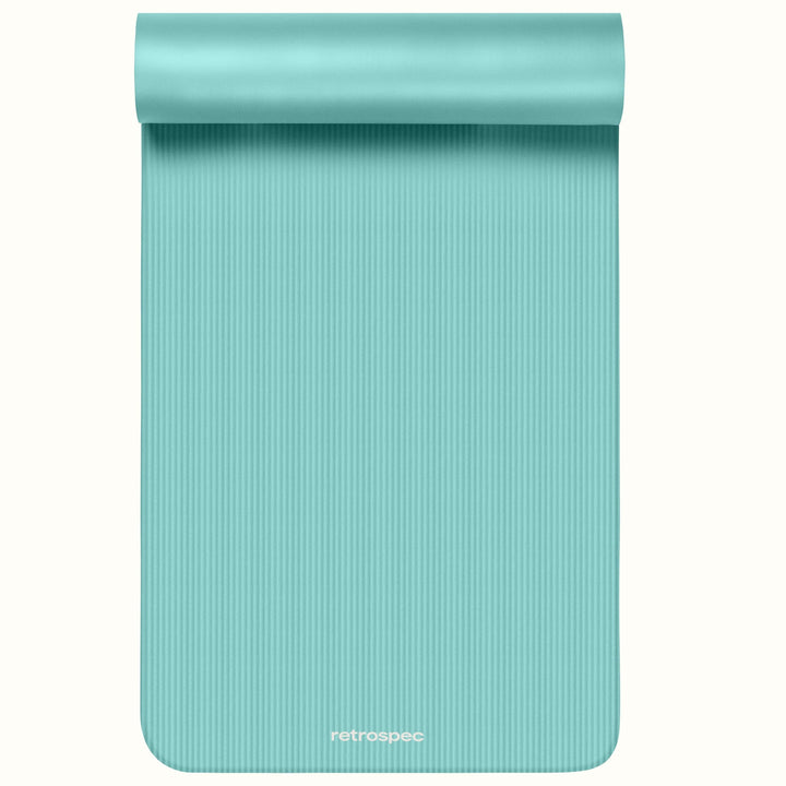 Solana Yoga Mat | Blue Lagoon Half Inch