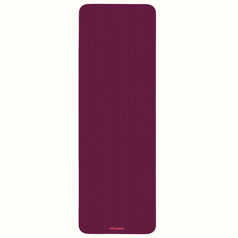 Solana Yoga Mat | Boysenberry Half Inch