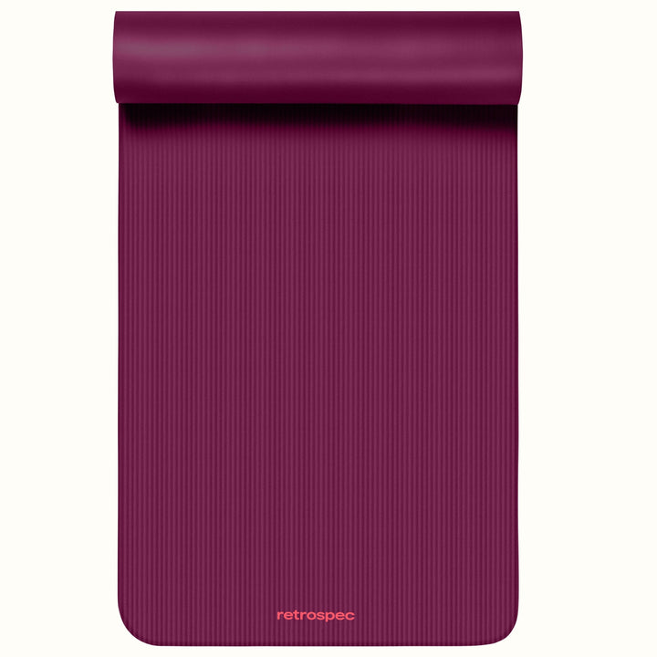 Solana Yoga Mat | Boysenberry Half Inch