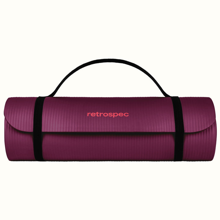 Solana Yoga Mat | Boysenberry Half Inch