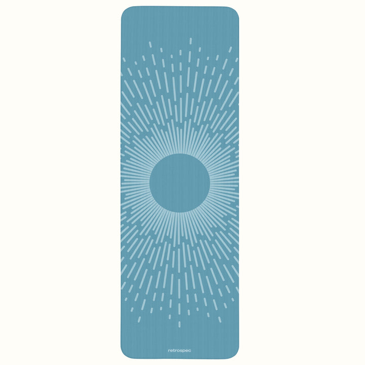 Solana Yoga Mat | Blue Mist Half Inch