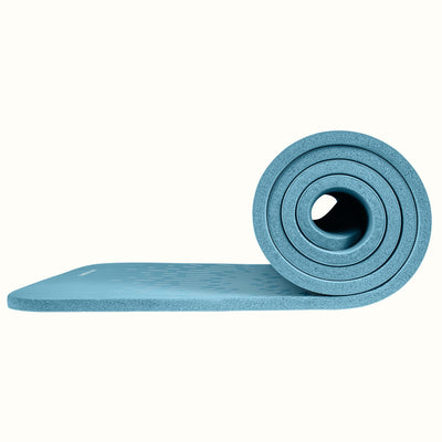 Solana Yoga Mat | Blue Mist Half Inch