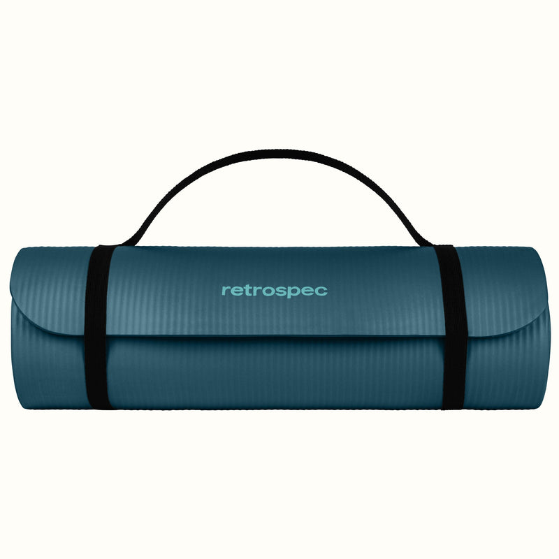 Solana Yoga Mat | Ocean Blue Half Inch