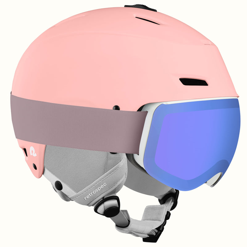 Zephyr Ski & Snowboard Helmet | Matte Rose