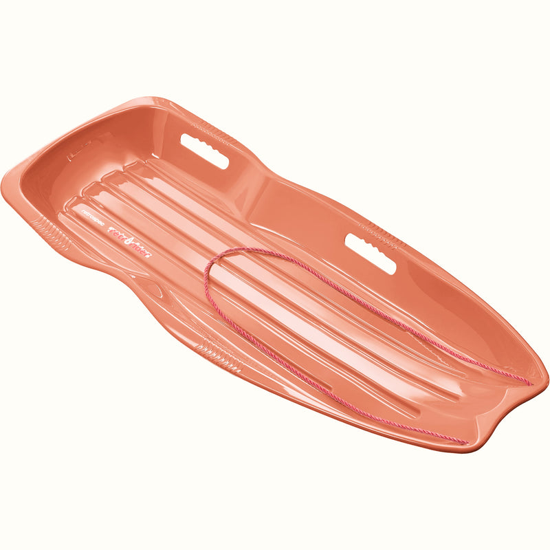 Retrorider Toboggan Snow Sled - 35”/48” | Polar Pink 48"  Single