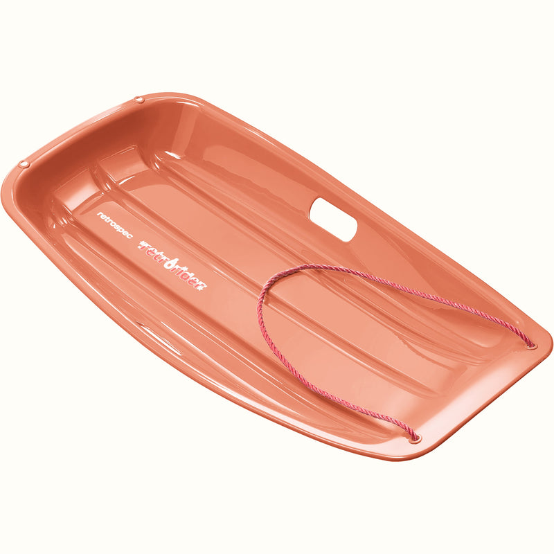 Retrorider Toboggan Snow Sled - 35”/48” | Polar Pink 35"  Single