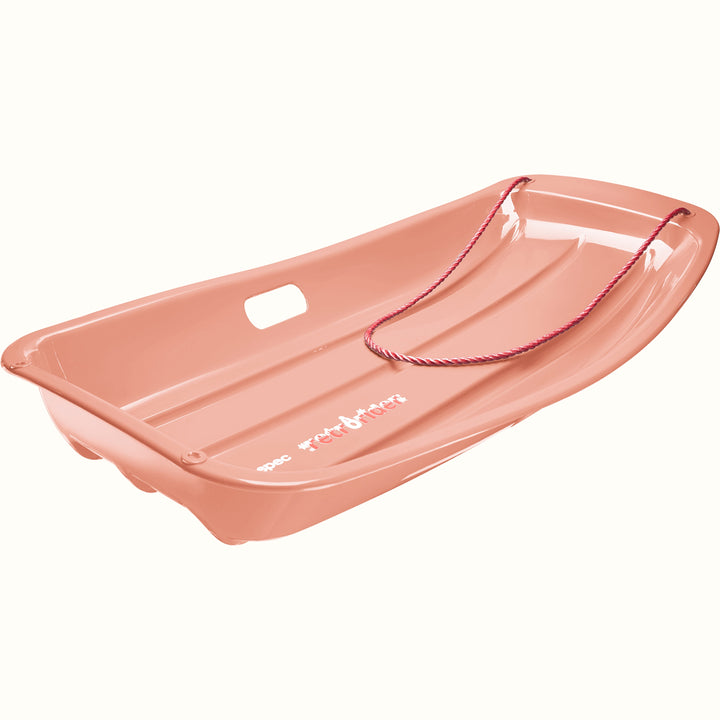 Retrorider Toboggan Snow Sled - 35”/48” | Polar Pink 35"  Single