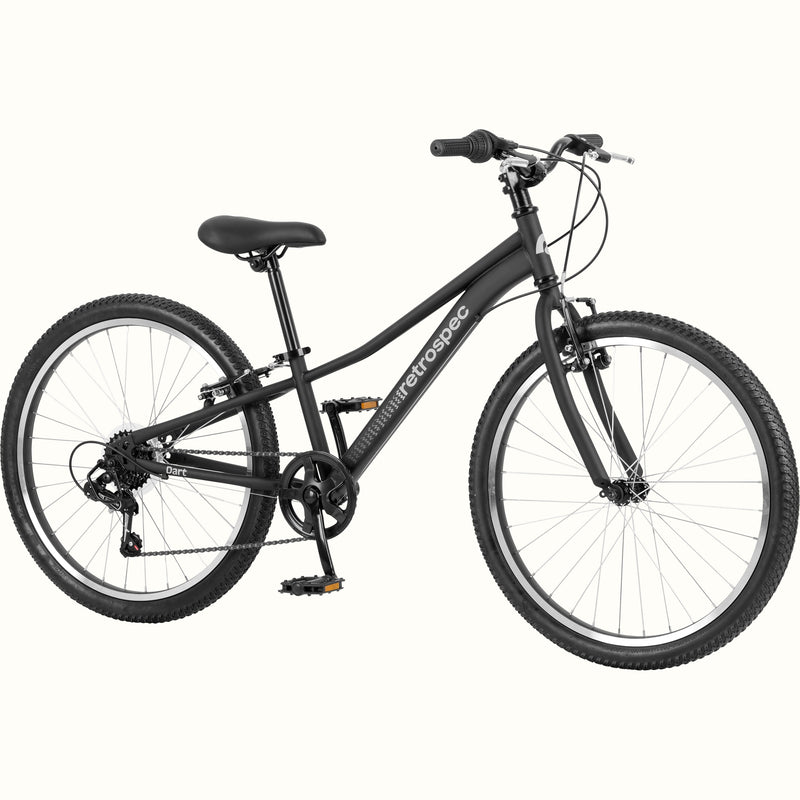 Dart 24” Kids’ Bike 7-Speed (8-11 years) | Matte Black