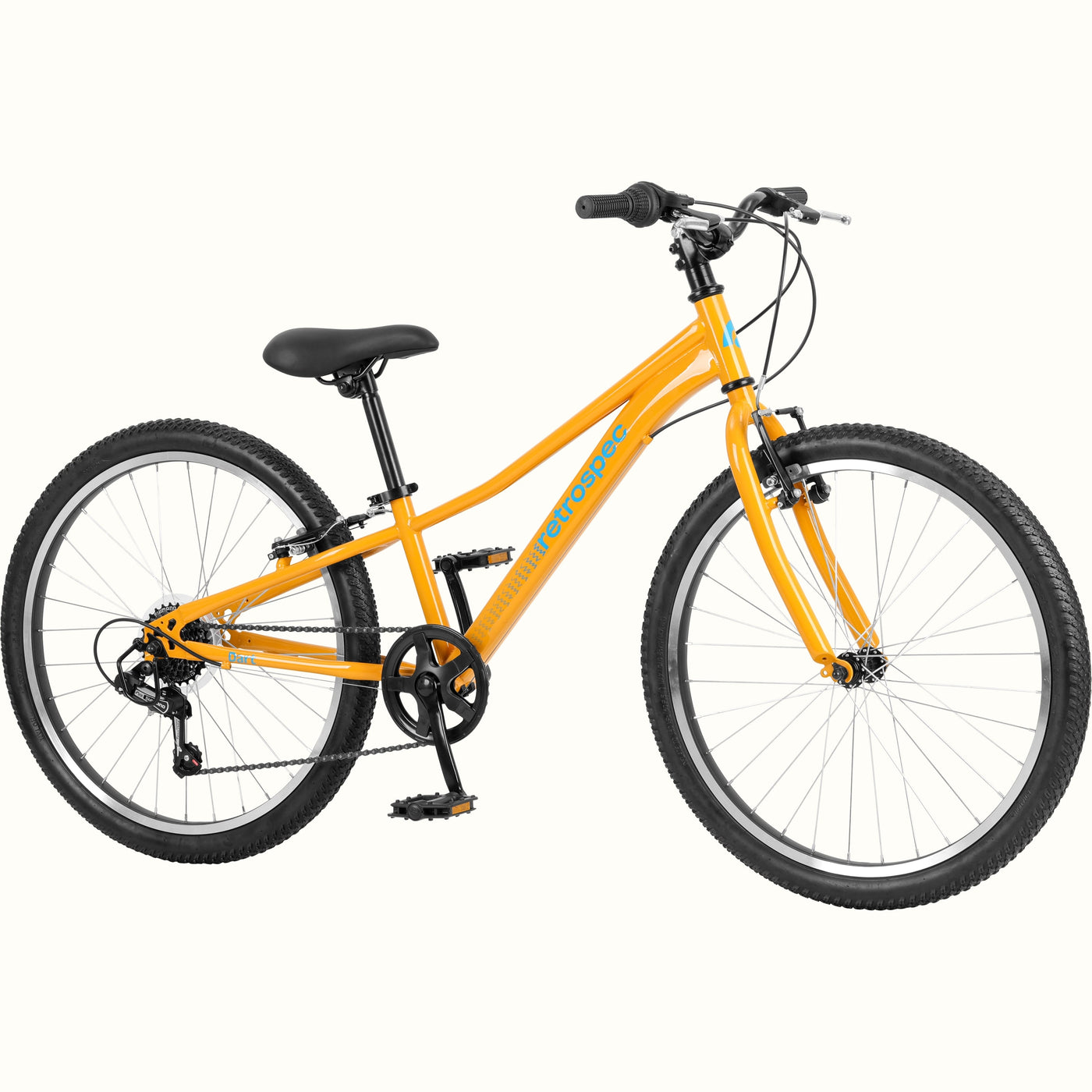 Dart 24” Kids’ Bike 7-Speed (8-11 years) | Saffron