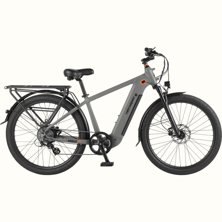 Abbot Rev Commuter Electric Bike | Matte Shale