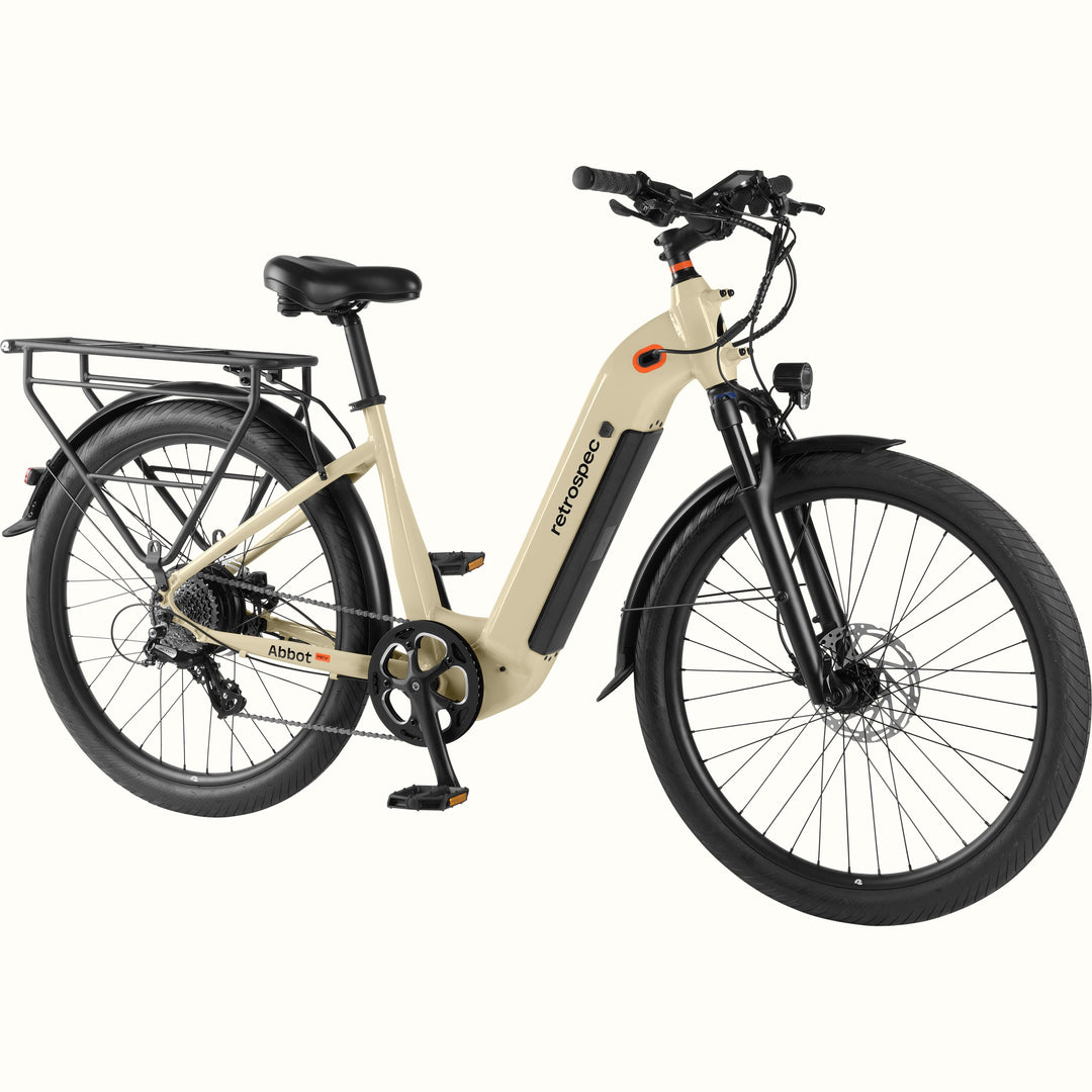 Abbot Rev Commuter Electric Bike - Step Through | Oat