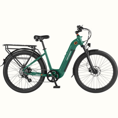 Abbot Rev Commuter Electric Bike - Step Through | Sycamore