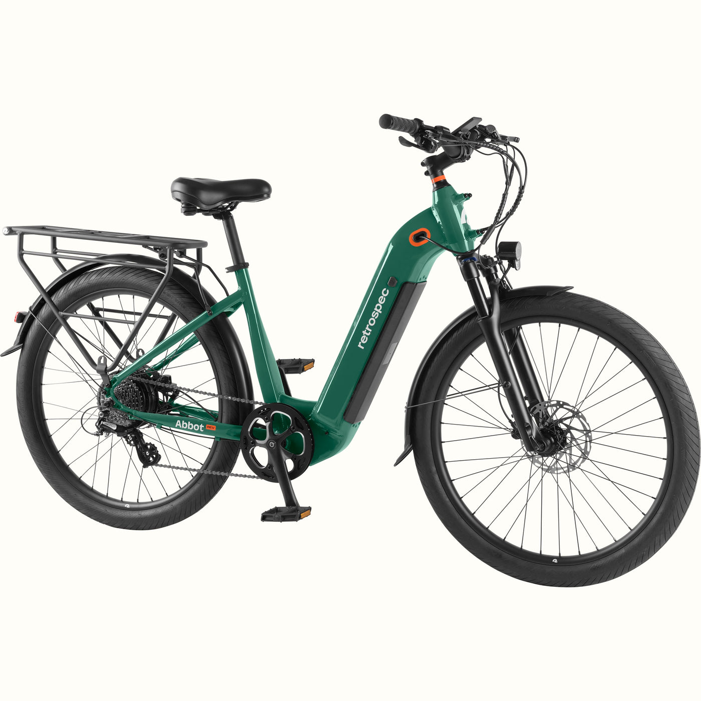 Abbot Rev Commuter Electric Bike - Step Through | Sycamore