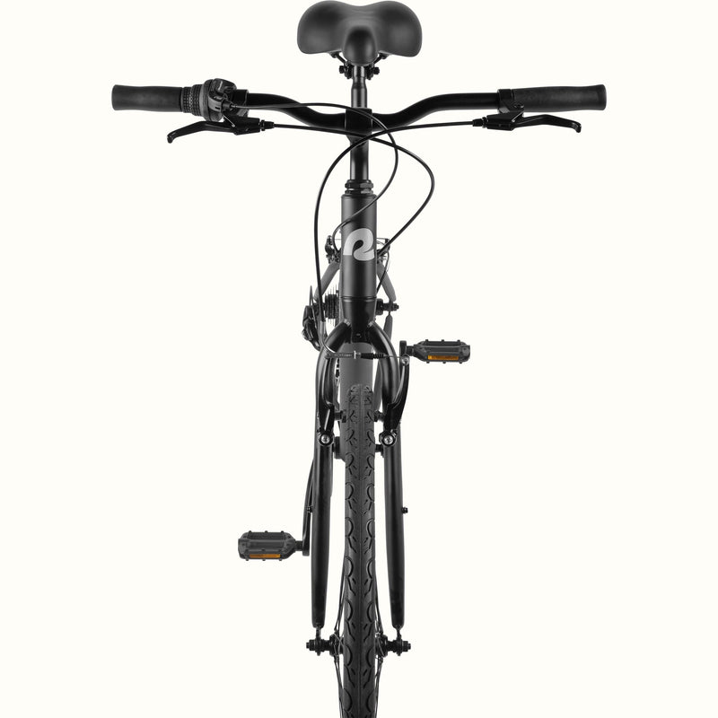 Barron 2 Comfort Hybrid Bike - 21 Speed | Matte Black