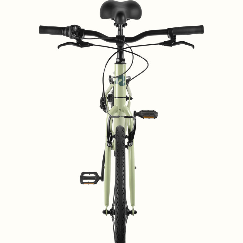 Barron 2 Comfort Hybrid Bike - Step Through 21 Speed | Aloe