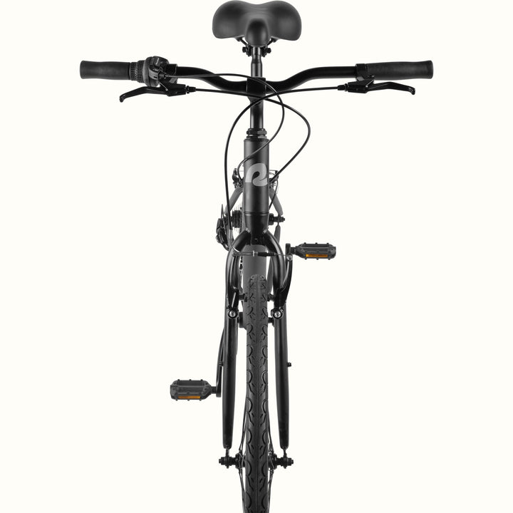 Barron 2 Comfort Hybrid Bike - Step Through 21 Speed | Matte Black