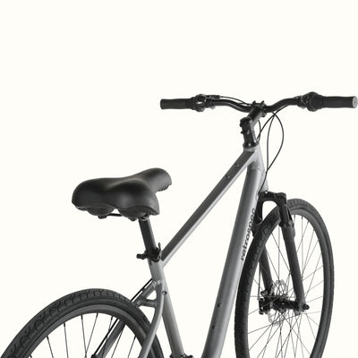Barron Plus Comfort Hybrid Bike - 21-Speed | Matte Shale