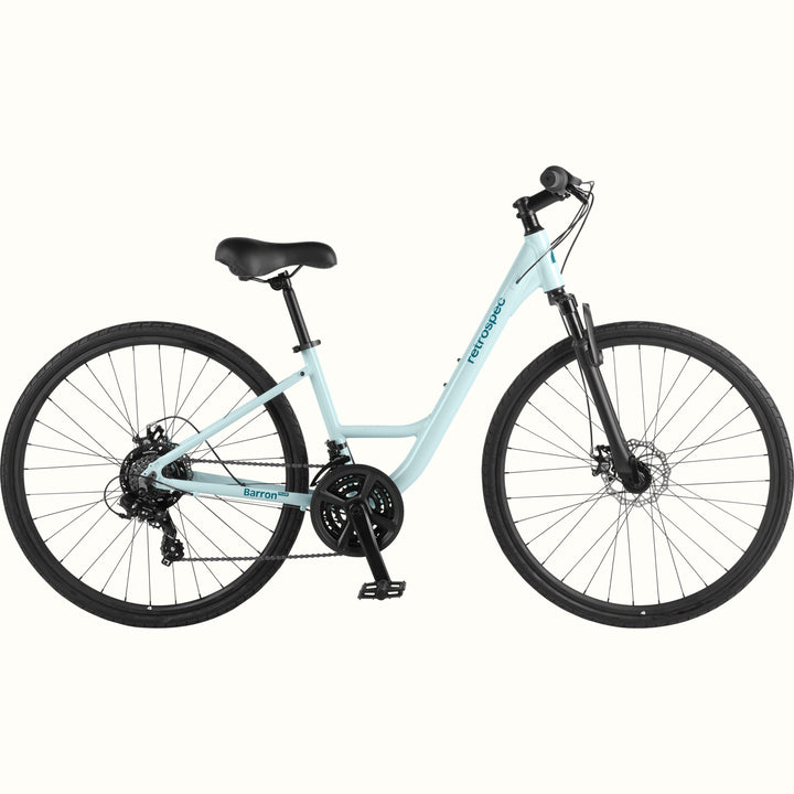 Barron Plus Comfort Hybrid Bike - 21-Speed - Step Through | Larimar 