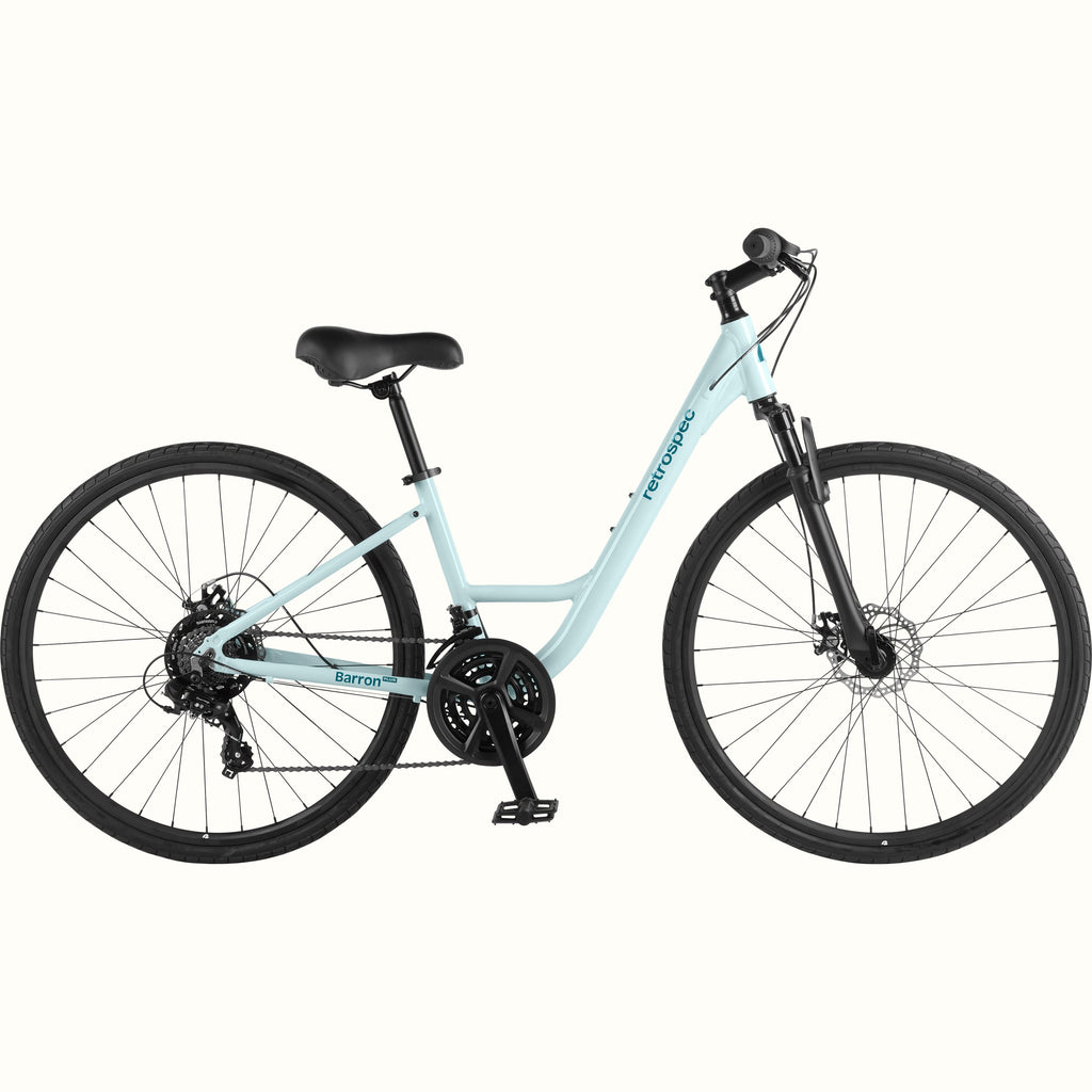 Barron Plus Comfort Hybrid Bike - Step Through - 21 Speed