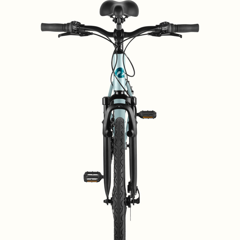 Barron Plus Comfort Hybrid Bike - 21-Speed - Step Through | Larimar