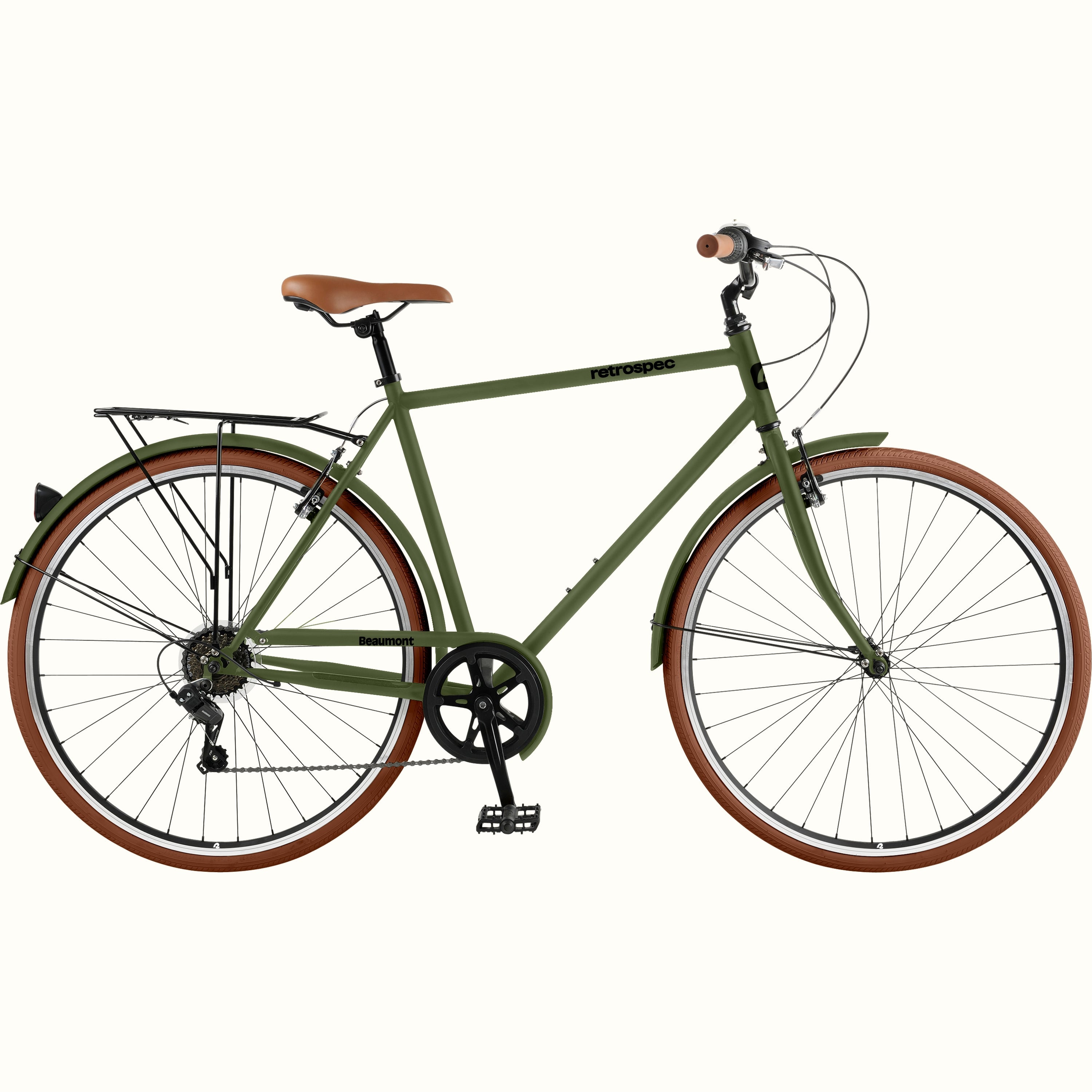Retrospec Beaumont steel step-over city bike