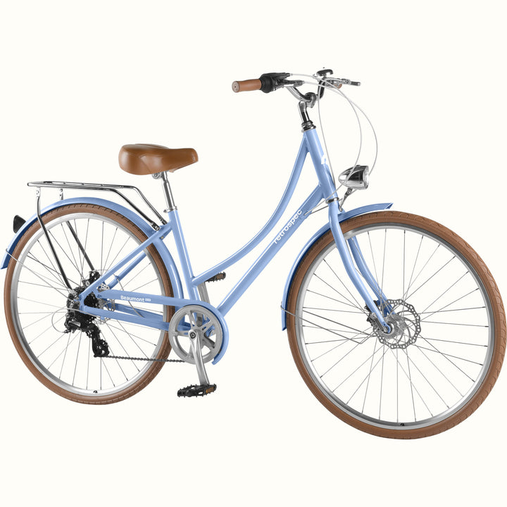 Beaumont Plus City Bike - Step Through 8 Speed | Bluebell