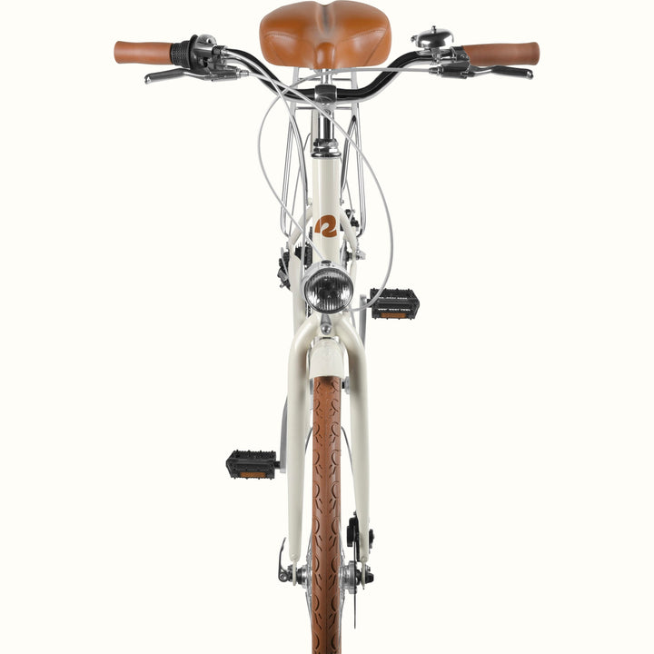 Beaumont Plus City Bike - Step Through 8 Speed | Eggshell