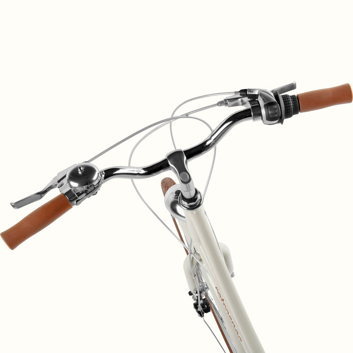 Beaumont Plus City Bike - Step Through 8 Speed | Eggshell