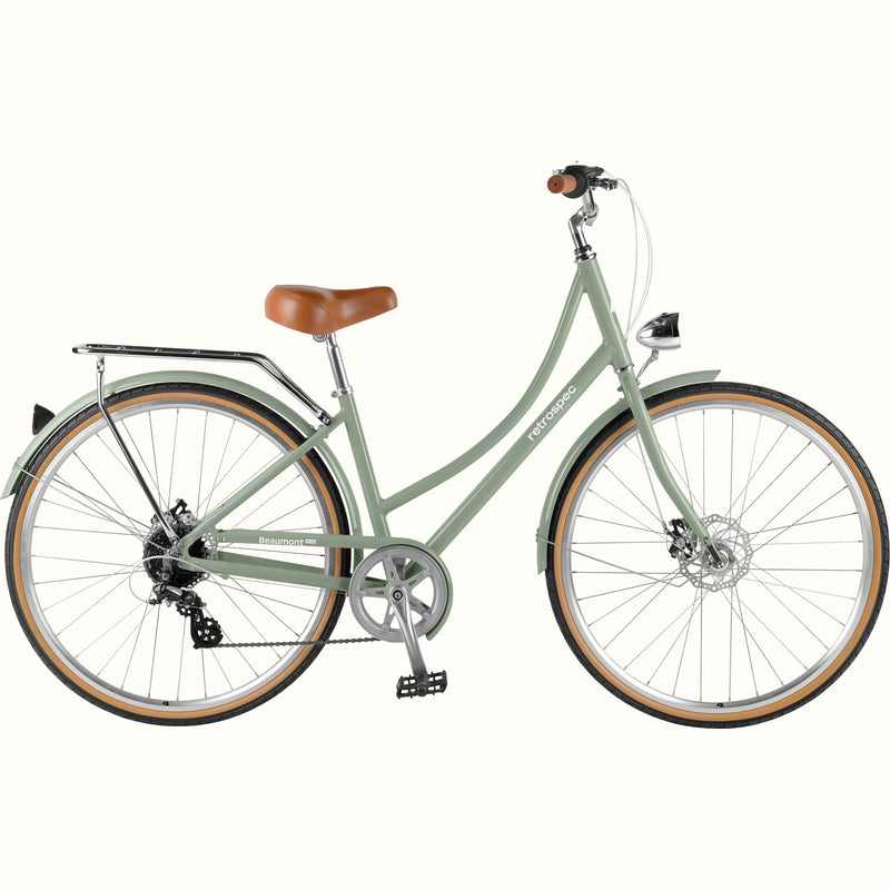 Beaumont Plus City Bike - Step Through 8 Speed | Mint