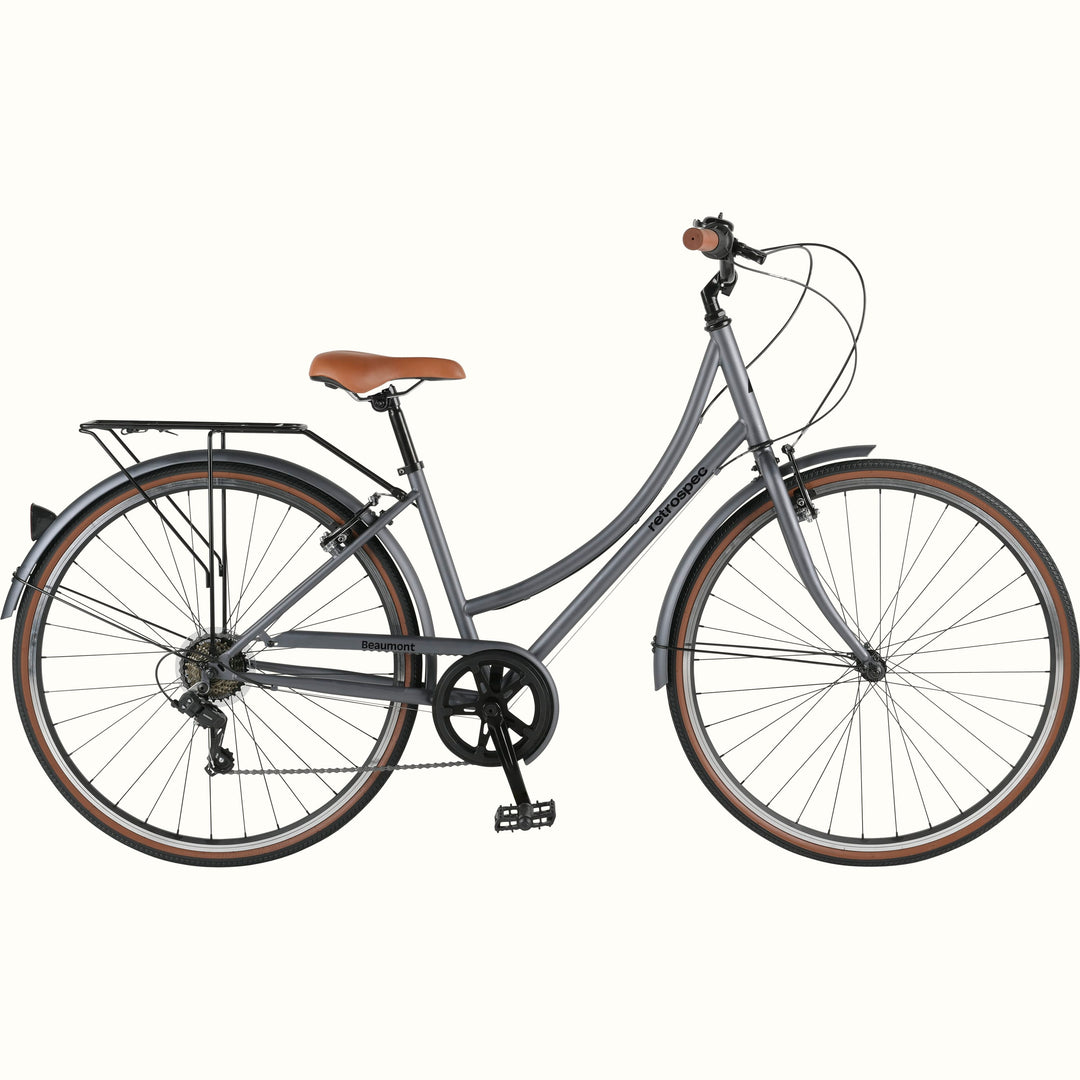 Beaumont Step Through City Bike 7s | Matte Graphite