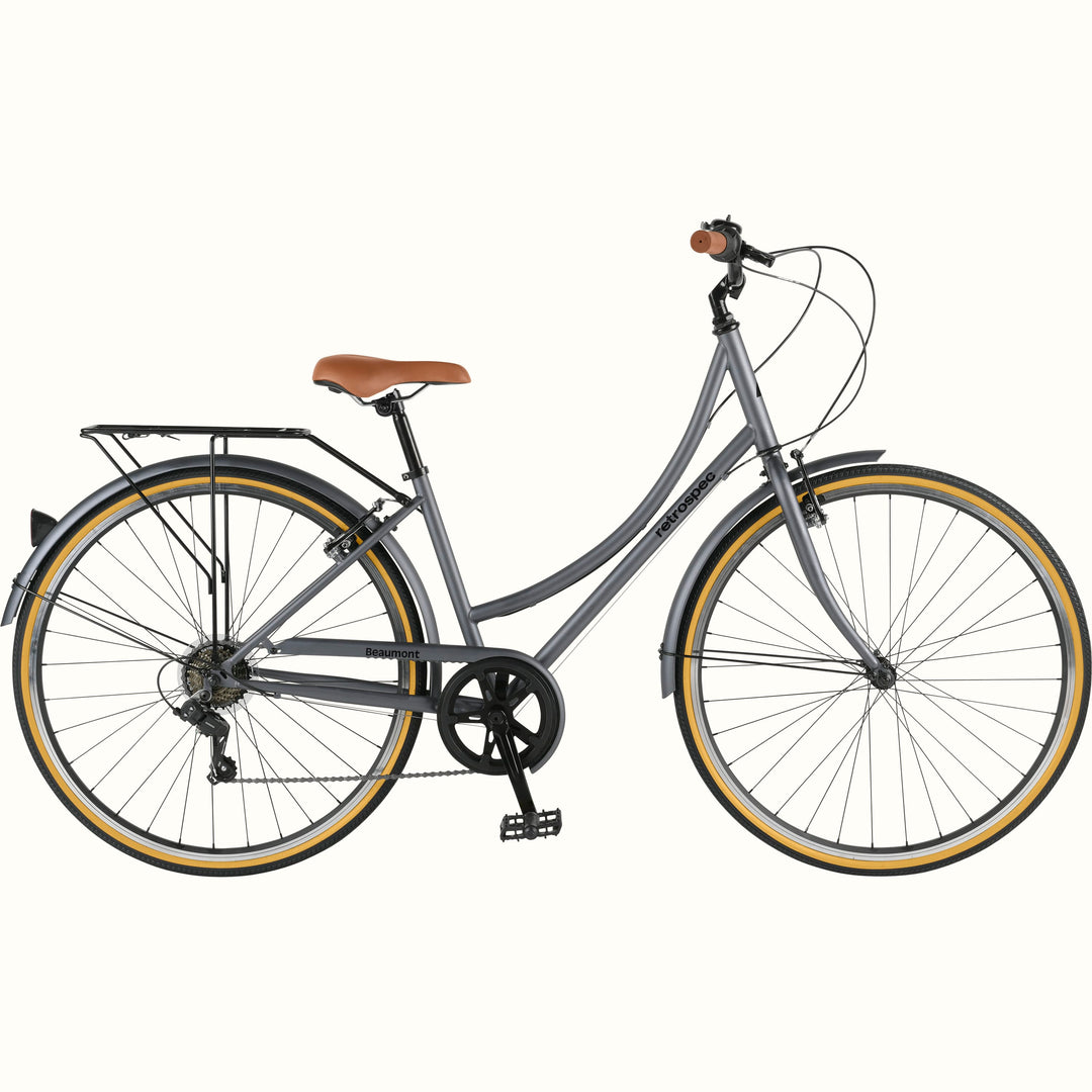 Beaumont Step Through City Bike 7s | Matte Graphite