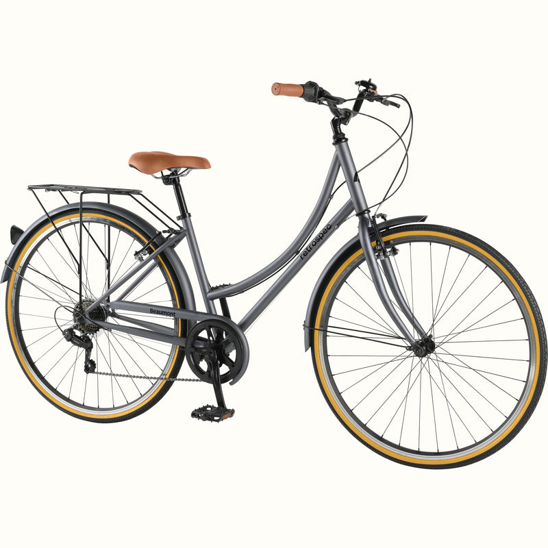 Beaumont Step Through City Bike 7s | Matte Graphite