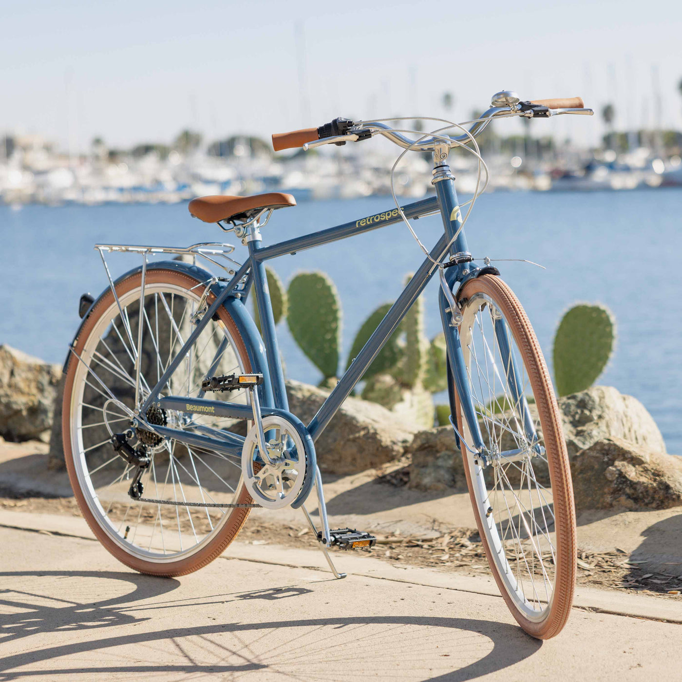 Beaumont City Bike - 7 Speed | Navy Blue