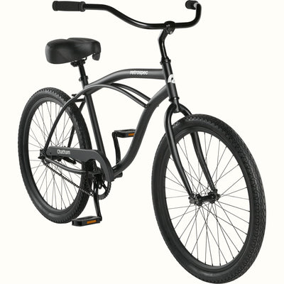 Chatham 24" Kids' Beach Cruiser Bike (8-11 yrs) | Matte Black