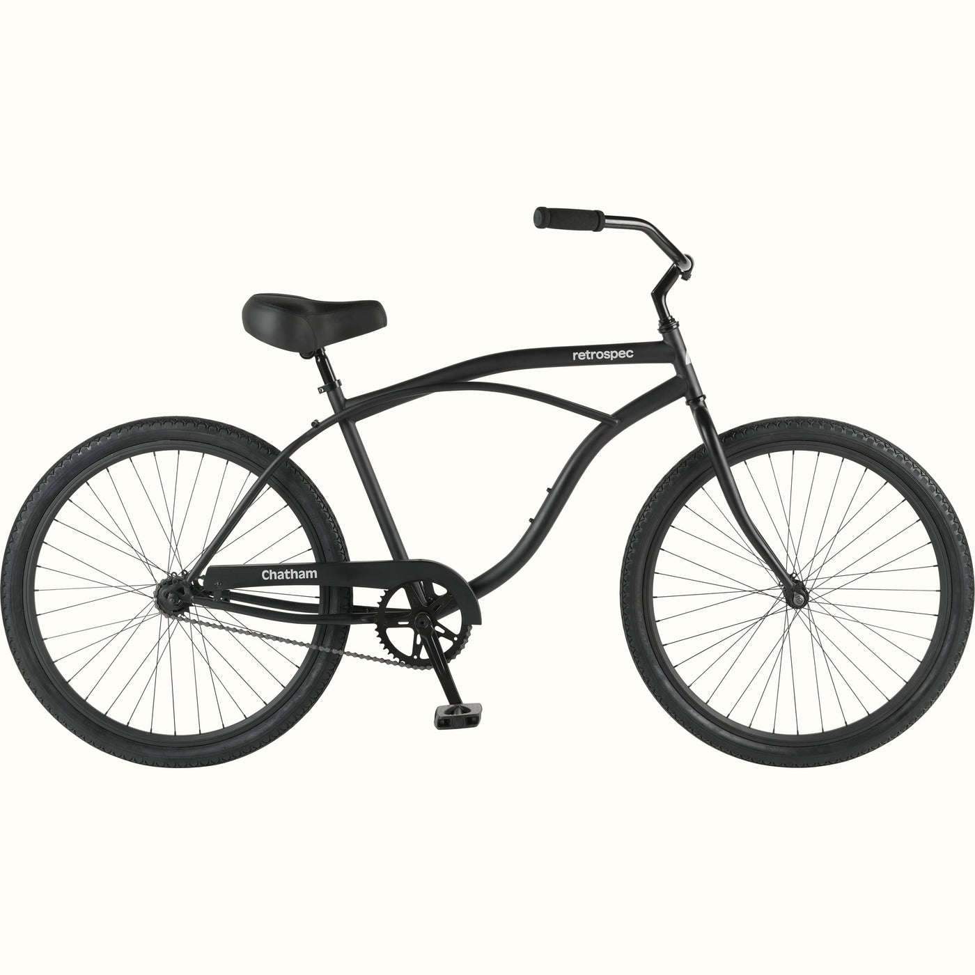 Chatham Beach Cruiser Bike | Matte Black