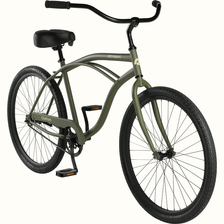 Chatham Beach Cruiser Bike | Matte Olive Drab